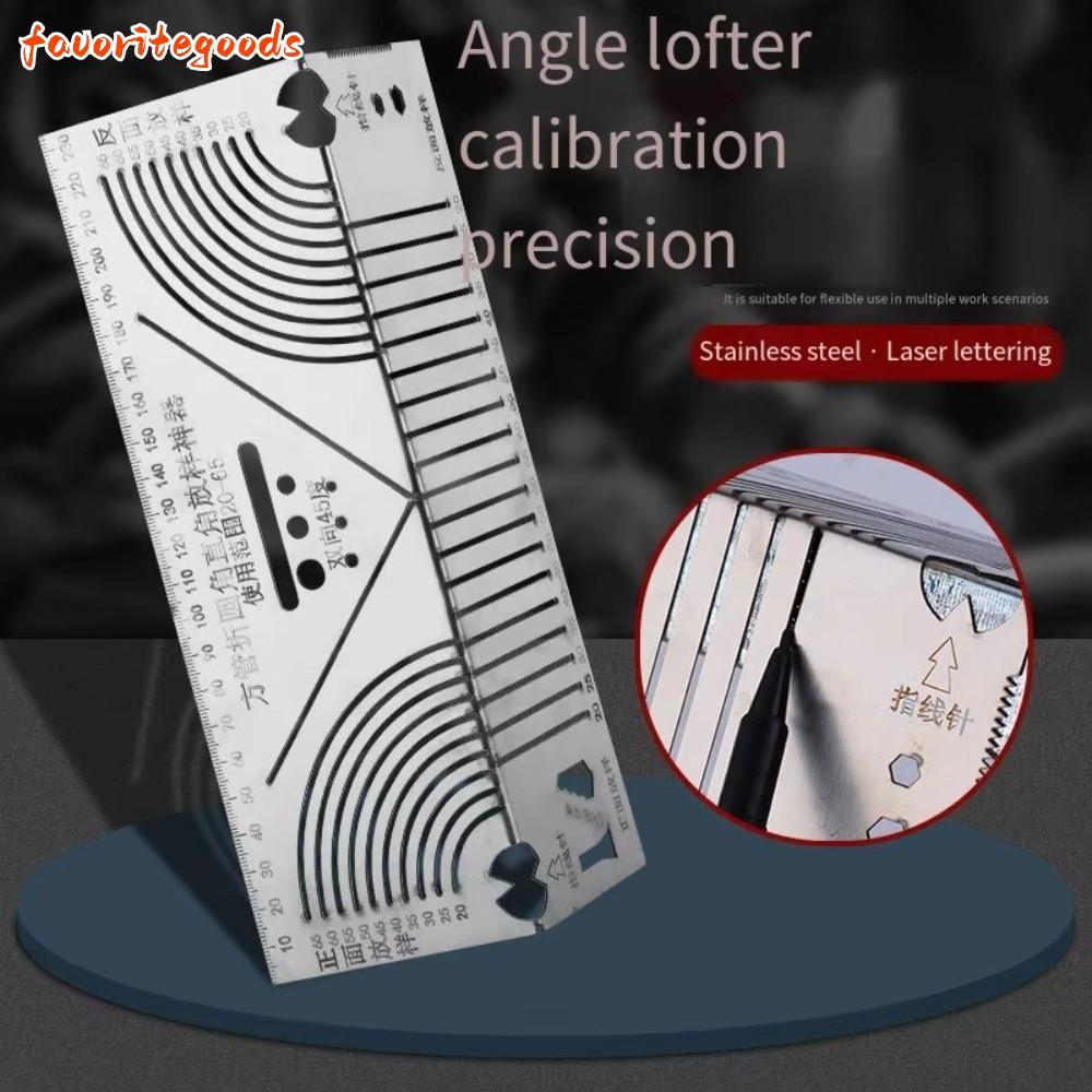 FAVORITEGOODS Arc Marking Ruler, Circular Line Drawing Right Angle ...