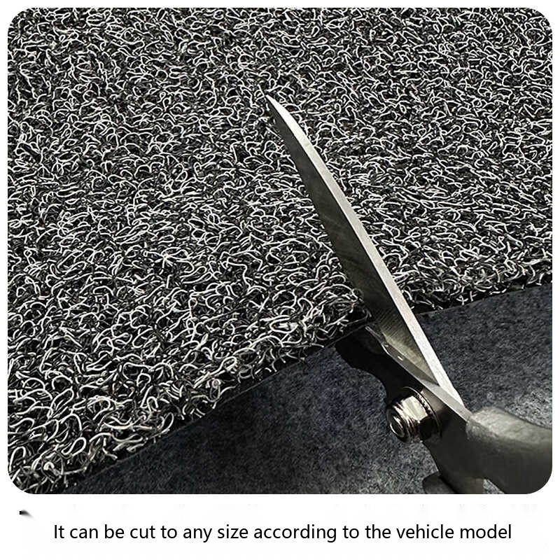 Car Silk Loop Floor Free Cutting Universal Carpet Style Foot Mats Piece ...