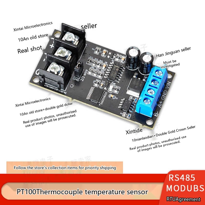 PT100 Platinum Thermistor RTD Thermocouple Temperature Sensor ...