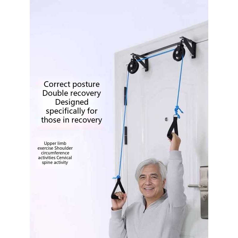 Home Door Pulley Ring Arm Shoulder Neck Joint Traction Exercise Upper ...