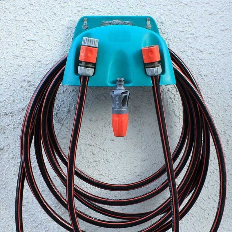 Wall Garden Hose Rack Plastic Irrigation Hose Hanger Tap Holder Pipe ...