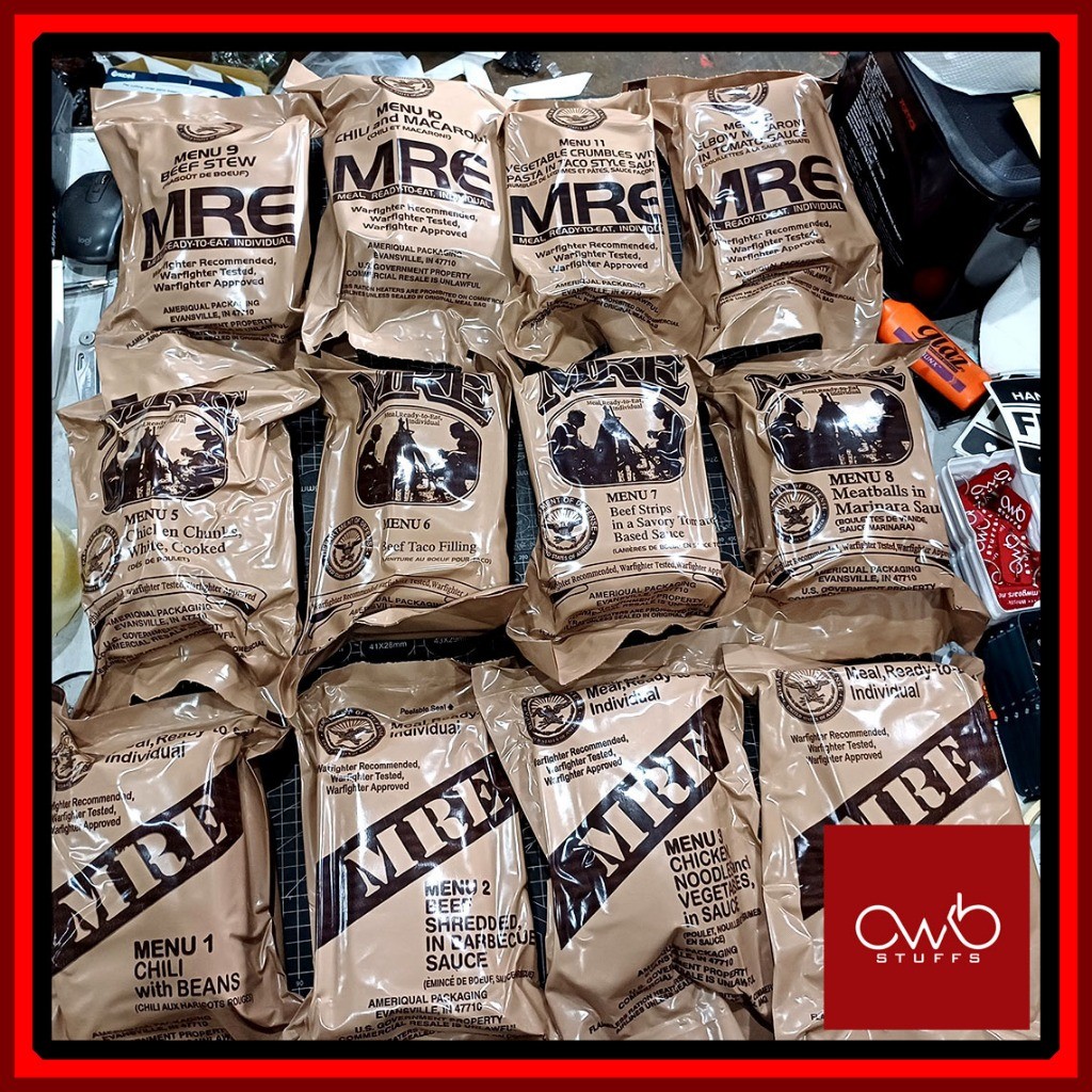 MRE Survival Meals, Shelf-Stable & Ready | Shopee PH