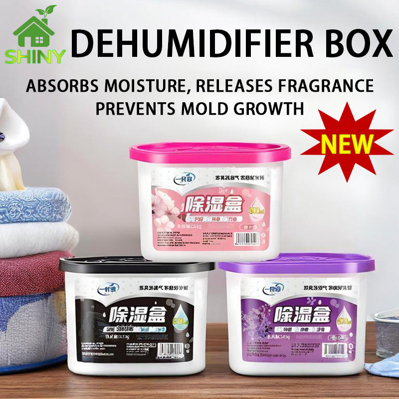 500ml Lavender Dehumidifier Box Room Dehumidifier Absorbent Box With ...