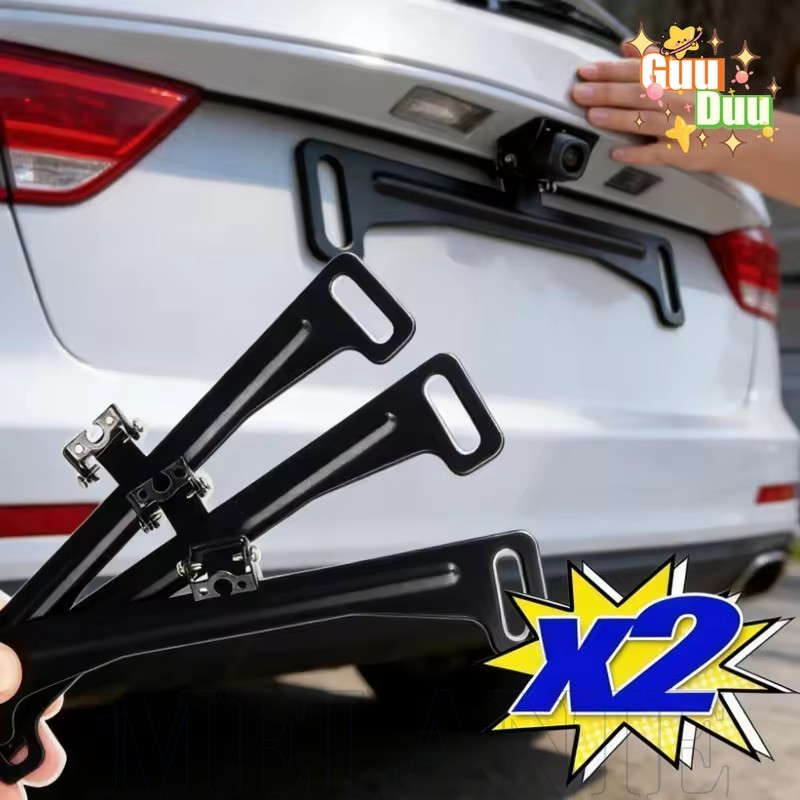 [ GuuDuu ]Rear View Camera License Plate Bracket Holder - Durable ...