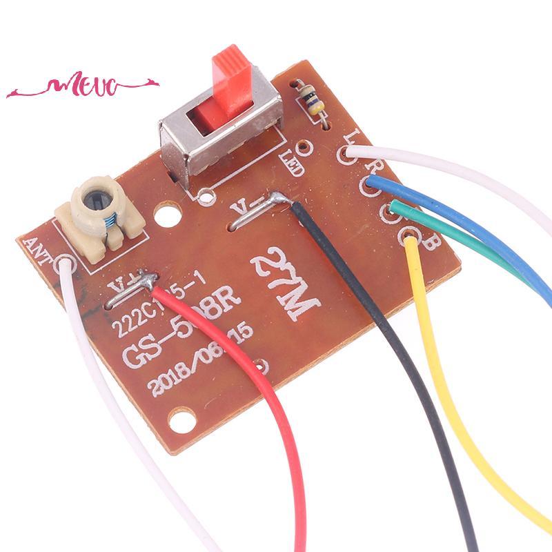 Meuctiffy 4CH RC Remote Control 27MHz Circuit PCB Transmitter and ...