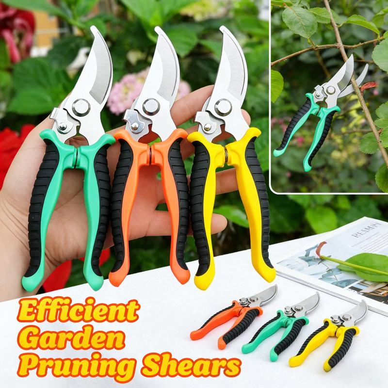 Stainless Steel Gardening Pruning Shears Tree Branches Grass Pruning ...