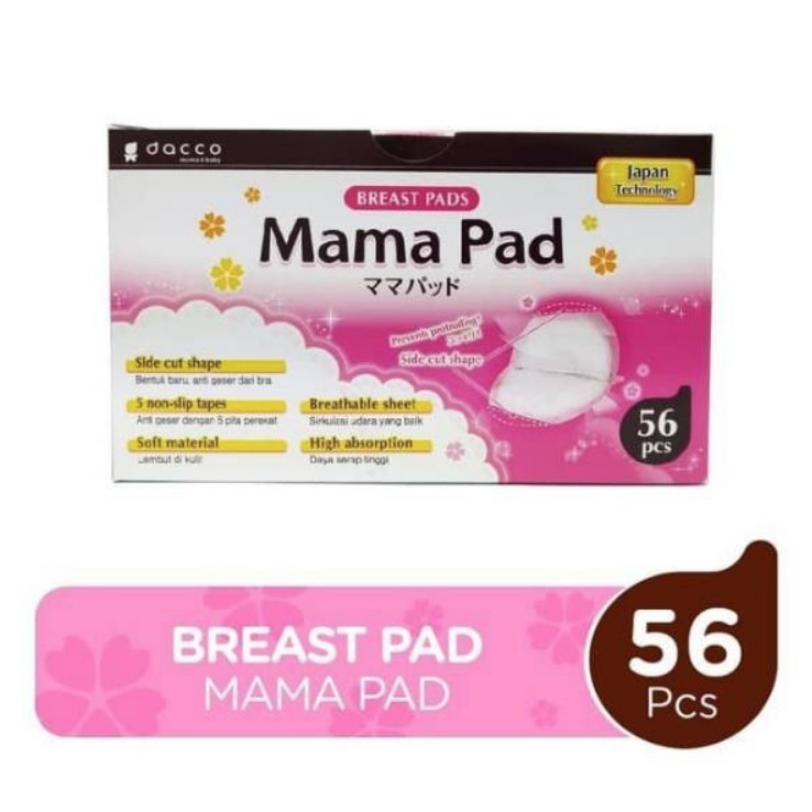 Breast Pads Mama pad contents 56 ( DOCCO) | Shopee Philippines