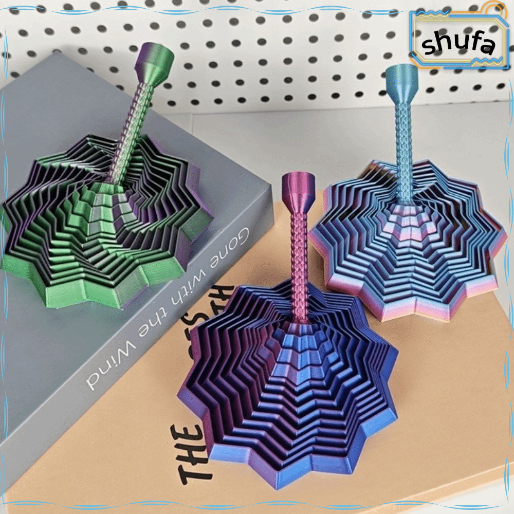 SHUFA Fidget Stars Toy, Geometric Design Flexible Design Sensory Fidget ...