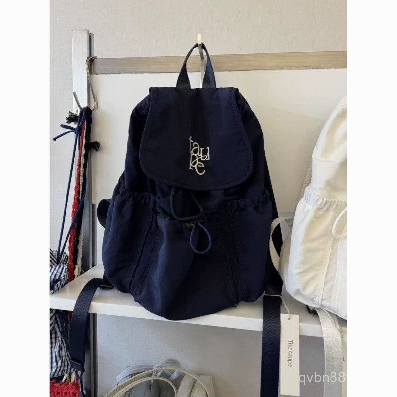 Rope Hundred Days Backpack Design Niche Outdoor Korean Travel Nylon ...