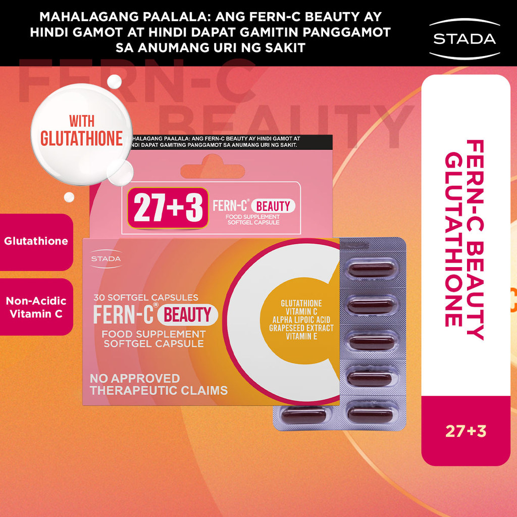 fern c beauty glutathione You build, you lead, you show up every day.  FERN-C with Collagen combines Vitamin and Hydrolyzed Collagen  a combination that supports your confidence from within. Because real strength Serve that glow  FERN-C