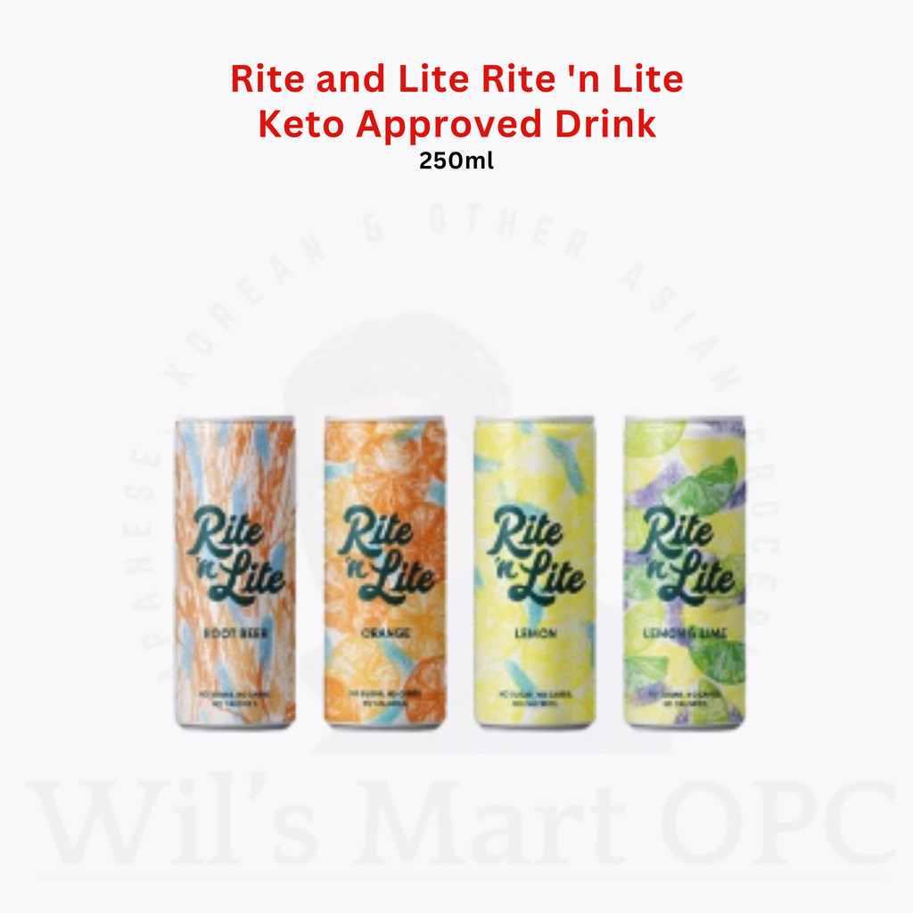 Rite and Lite Rite 'n Lite Keto Approved Drink 250ml | Shopee Philippines