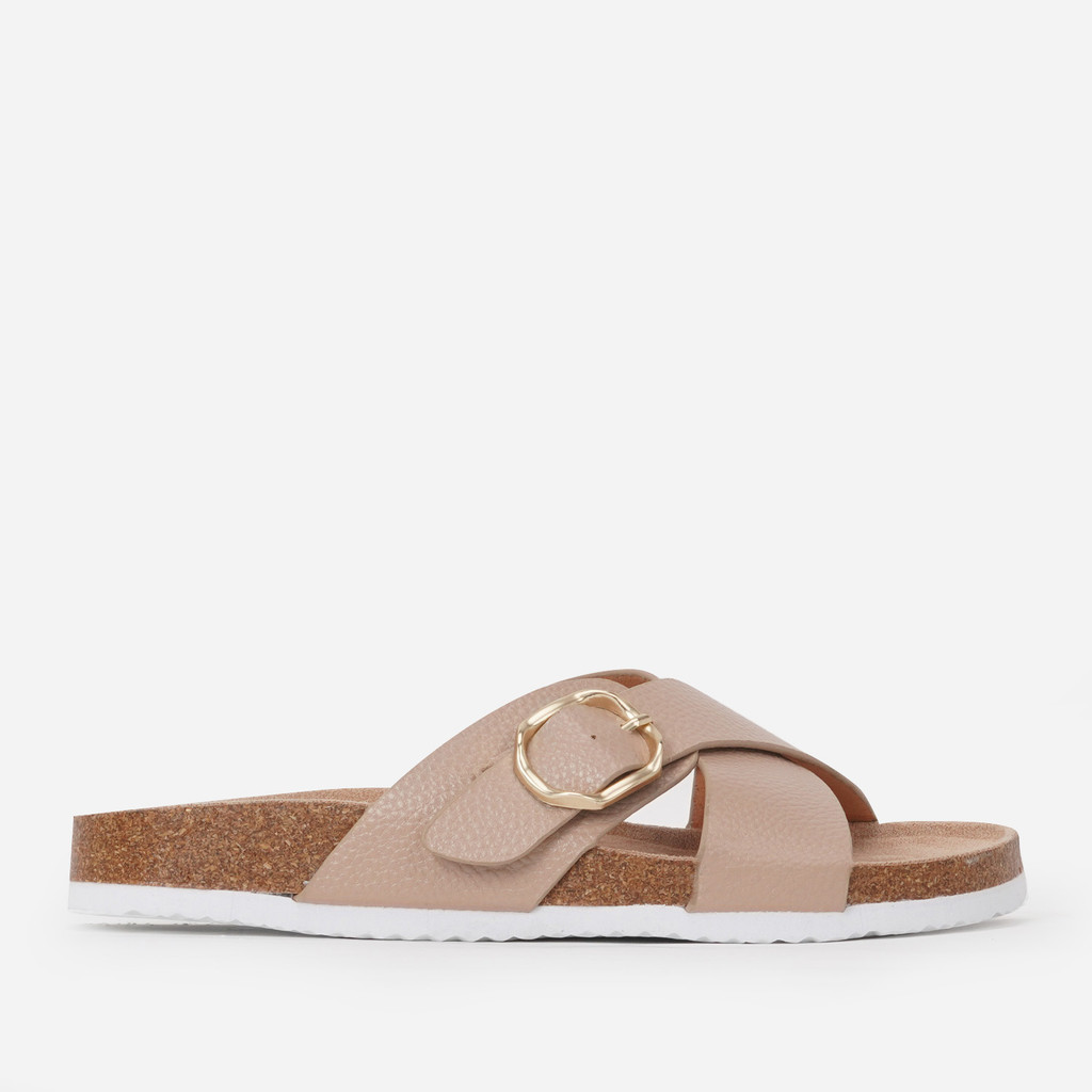 Trusole Women's Nora X Band Slides | Shopee Philippines