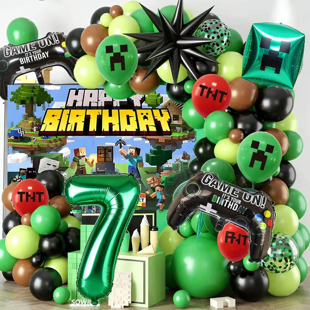 Shop birthday background minecraft for Sale on Shopee Philippines