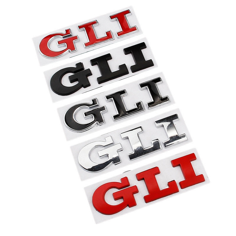 Volkswagen POLO Golf 5 6 7th Generation GLI Car Logo Unique Trunk Metal ...