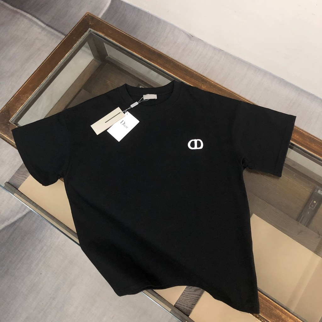Street Style Men T Shirt 2026.2026Dior Men's and Women's Printed T Shirt Trendy T Sports T-shirt T ...