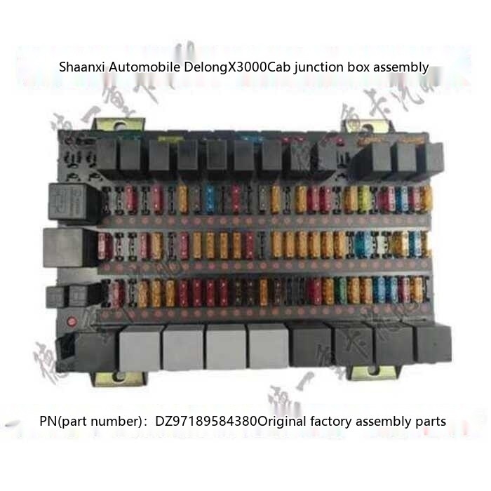 ☑♥ Shacman Heavy Truck Delong X3000 Junction Right Side Computer Relay ...