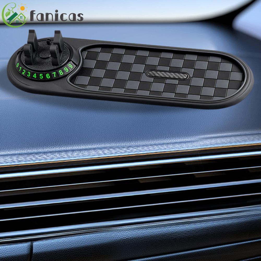 Checkerboard Universal Phone Stand Mat with Number Plate Pad Parking ...