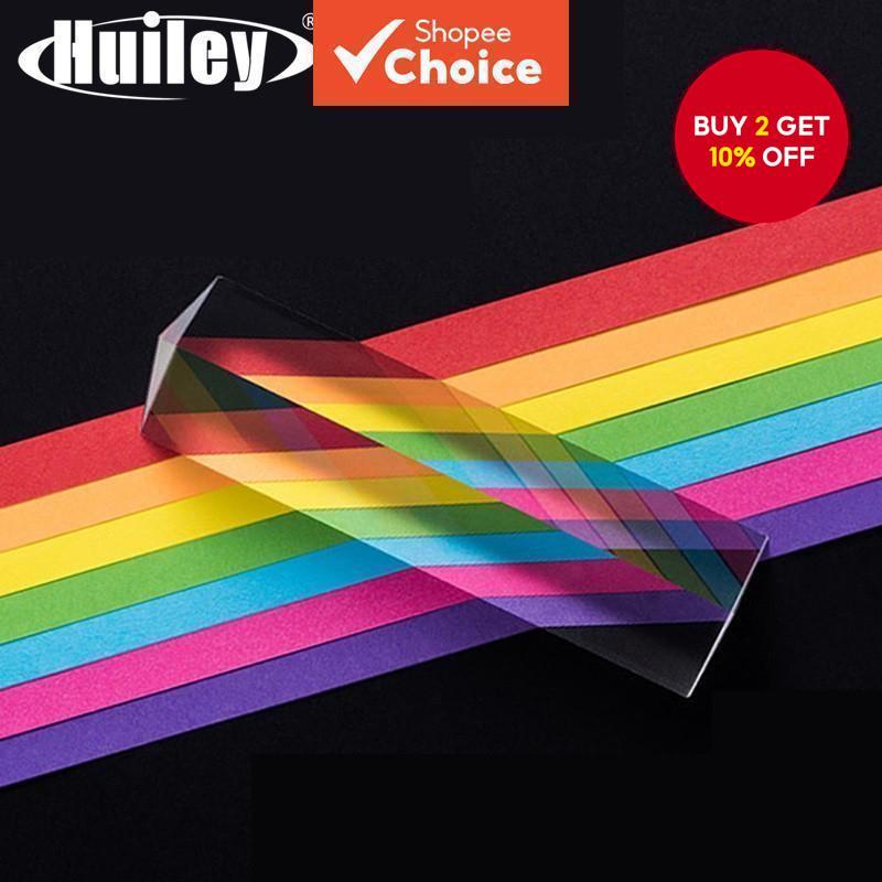 New 25x25x80mm Triangular Prism BK7 Optical Glass for Physics Teaching ...