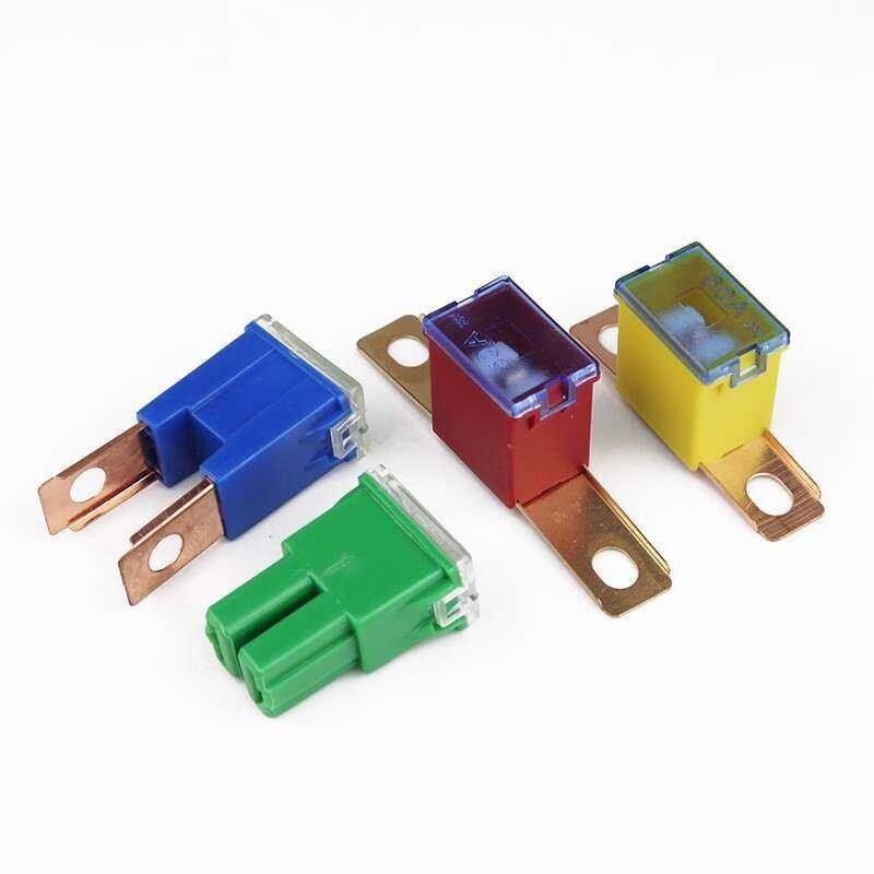 Car Square Short Long Pin Flat Insert Male Large Female Plug Fuse Blade ...