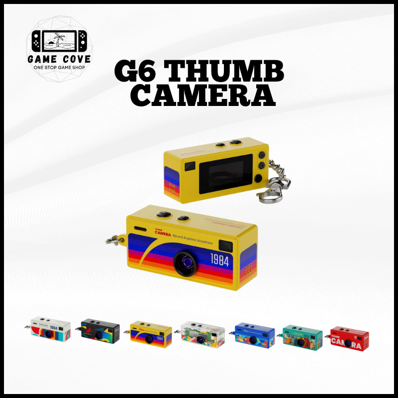 G6 Thumb Mini Camera 1080P HD Wide Angle Portable Camera | GameCove PH ...