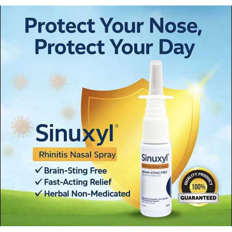 3pcs SINUXYL RHINITIS NASAL SPRAY | Shopee Philippines