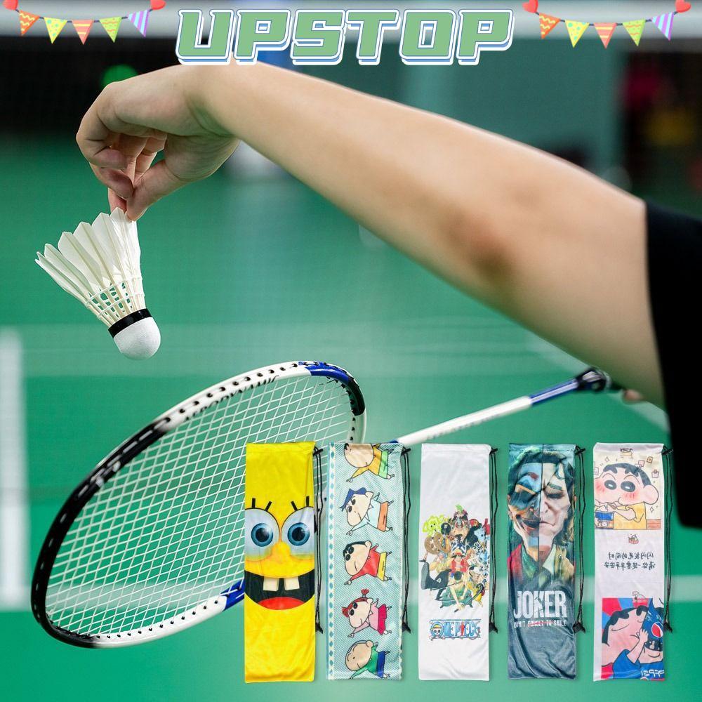 UPSTOPBO Badminton Rackets Bag, Soft Thickened Racquet Pouch Cover ...