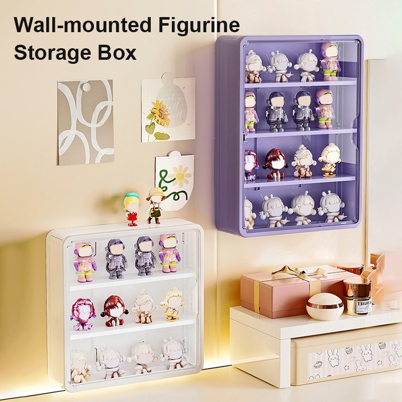 Acrylic Popmart Blind Box Display Cabinet Transparent Magnetic ...