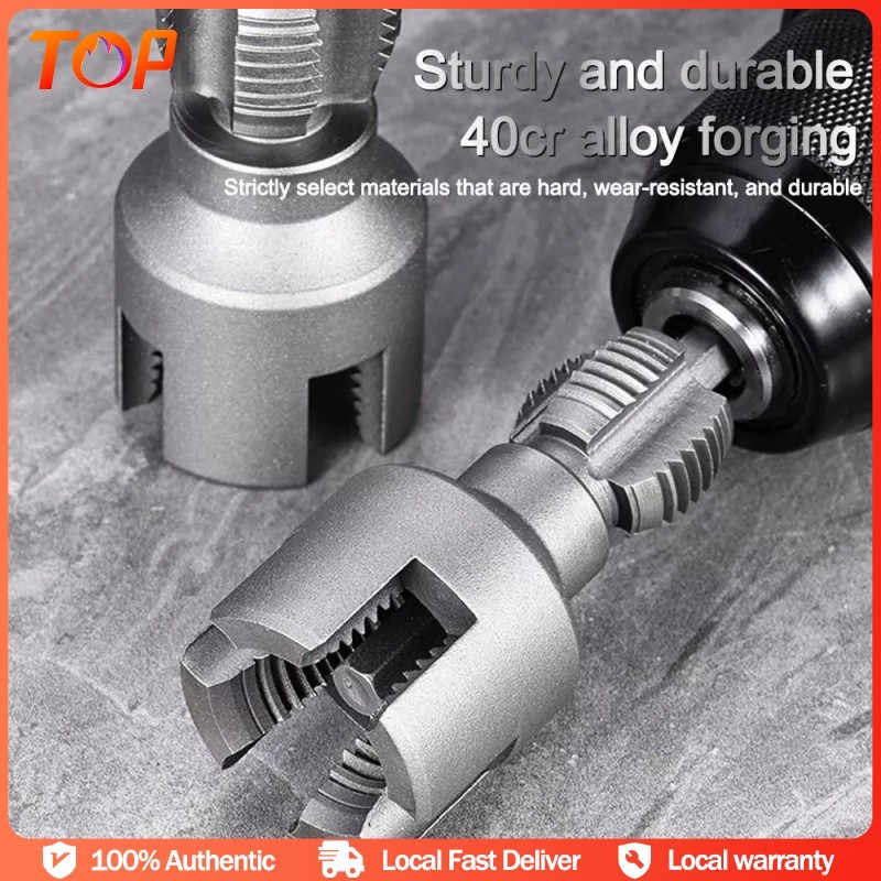Manual PVC Pipe Threader Kit - for Internal & External Threads, Time ...