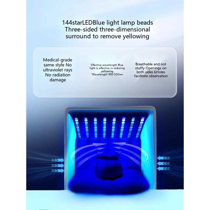 Home Newborn Blue Light Lamp Therapy Baby Jaundice Detector Rental ...