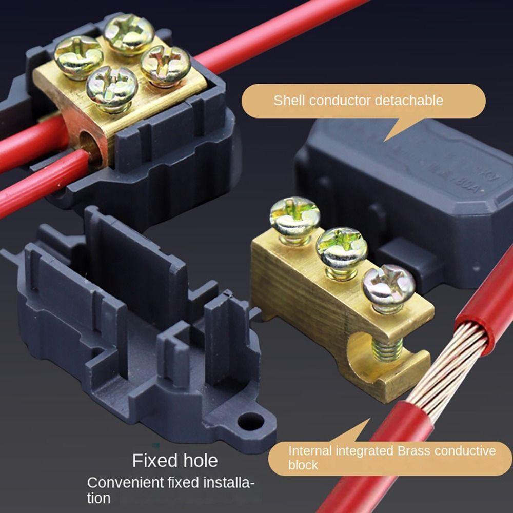 KANGNKA Quick Terminal Block, Conductor Brass High Power High Power ...
