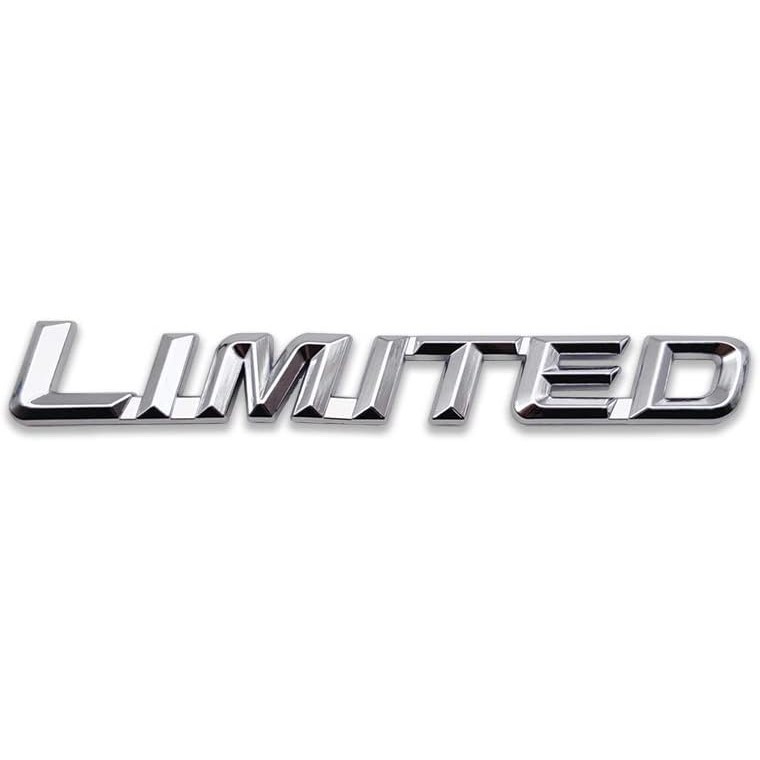 Chrome Metal Limited Logo Car Emblem Premium 3D Letters Badge Auto Rear ...