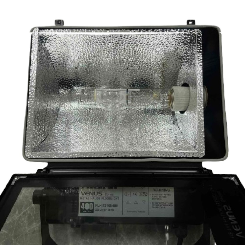 Firefly 400W Metal Halide Flood Light Fixture Set with Bulb 220V ...