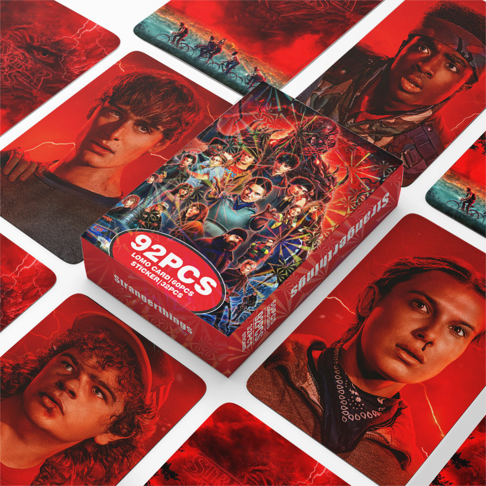 30-96pcs/box American TV Drama Stranger Things Postcards Singer Taylor ...