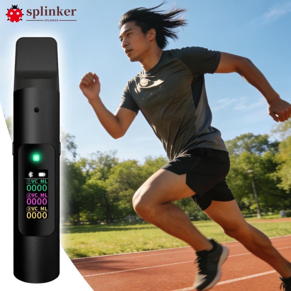 SPLINKER Portable Spirometer Electronic Breath Trainer Exhalation ...