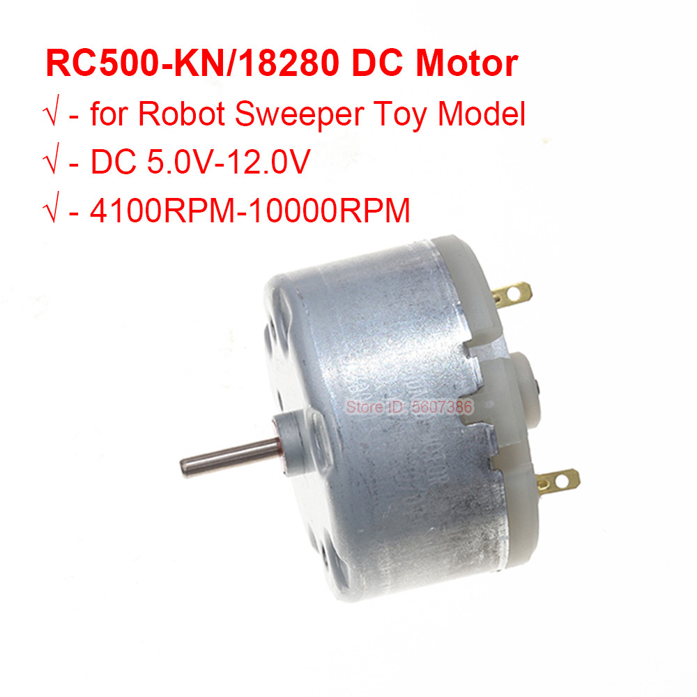 Mini 500 Carbon Brush Motor DC 5V 9V 12V 10000RPM Carbon Brush Motor ...