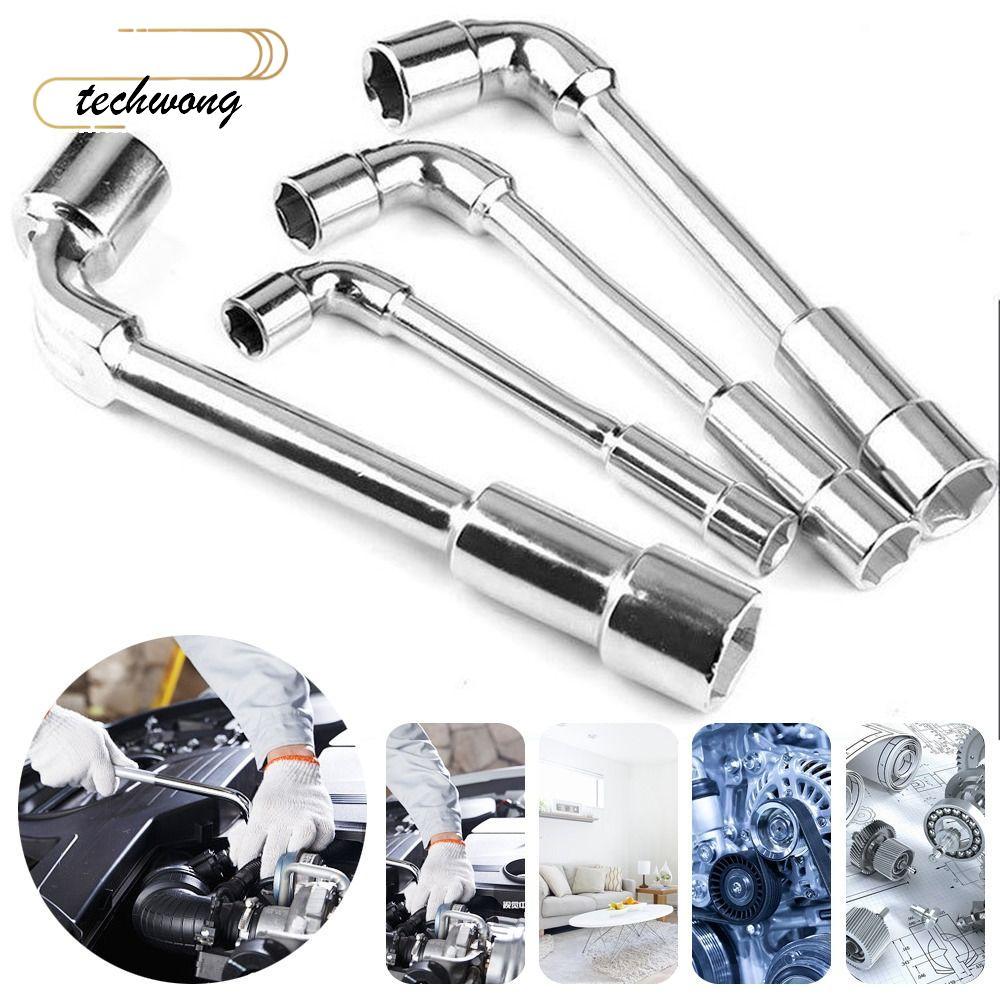 TECHWONG Hex Socket, Hex Socket Head Chrome-vanadium Steel L-shaped ...