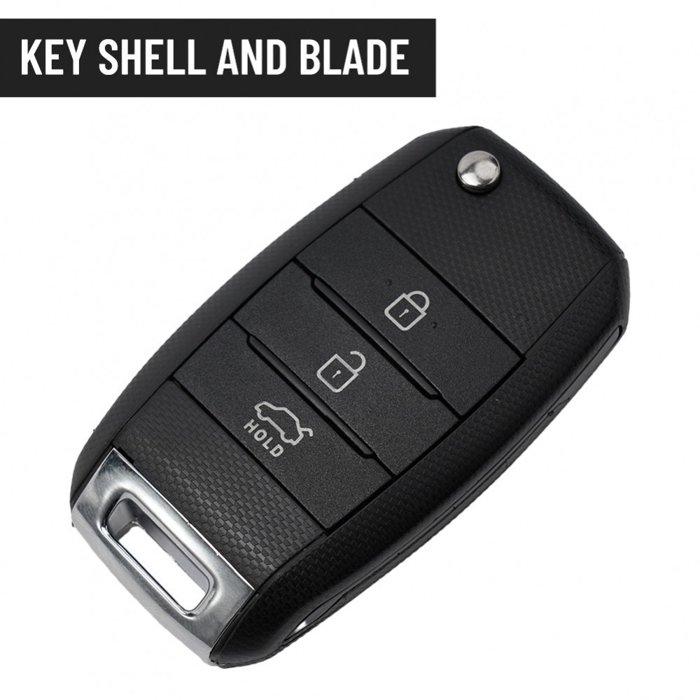 Stylish Key Shell with Blade for For Kia Sportage/Optima/Rondo/Picanto ...