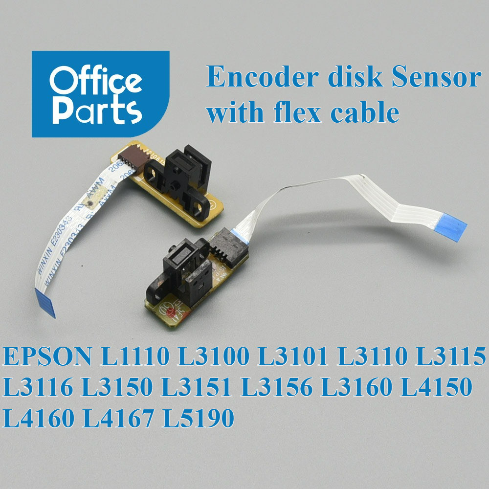 Encoder disk Sensor with flex cable for Epson L3110, L3250, L5190 ...
