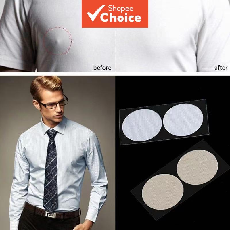 100pcs Men's Nipple Covers – Disposable, Invisible, Ultra-Thin Anti ...