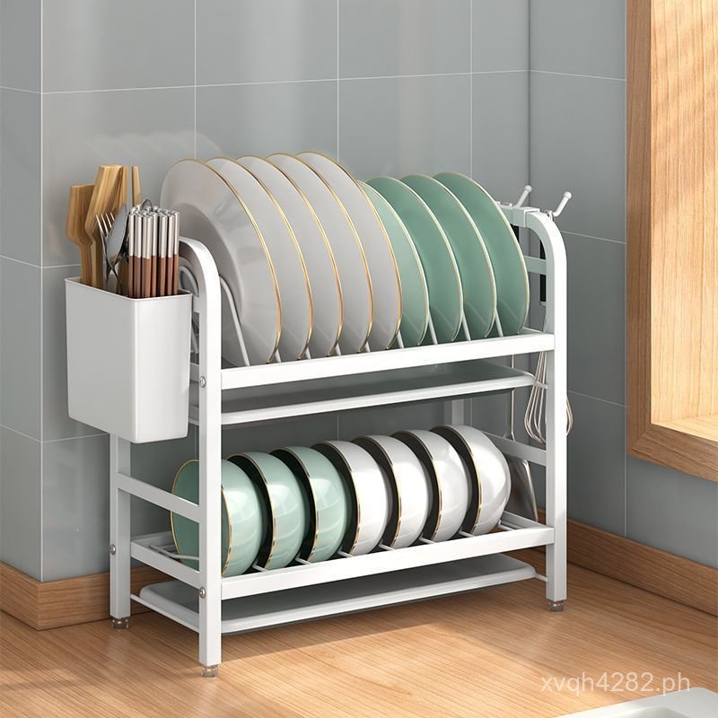 Storage Super Bowl Dish Rack Narrow Draining Rack New Model Double ...
