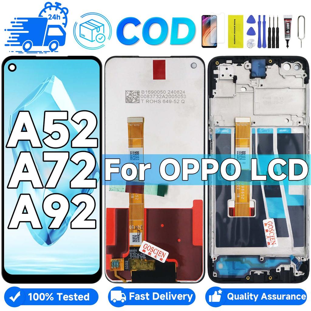 LCD For OPPO A72 4G A92 A52 CPH2059 CPH2061 CPH2069 CPH2067 Display ...