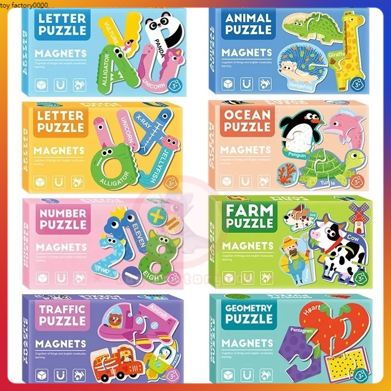 Magnetic Alphabet ABC Letters Puzzle Toys Early Educational Toys ...