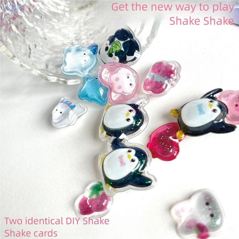 CRE Reusable Sparkling Cartoon Sticker Safe Plastic Texture for ...