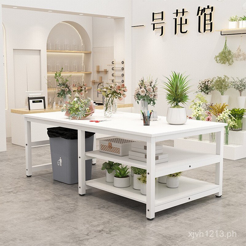 Factory Packing Table Express Packaging Operation Table Double-layer ...