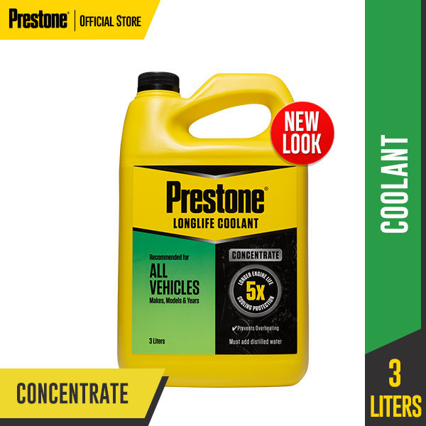 PRESTONE Radiator Coolant Concentrate 3L for Car – Prevents Rust ...