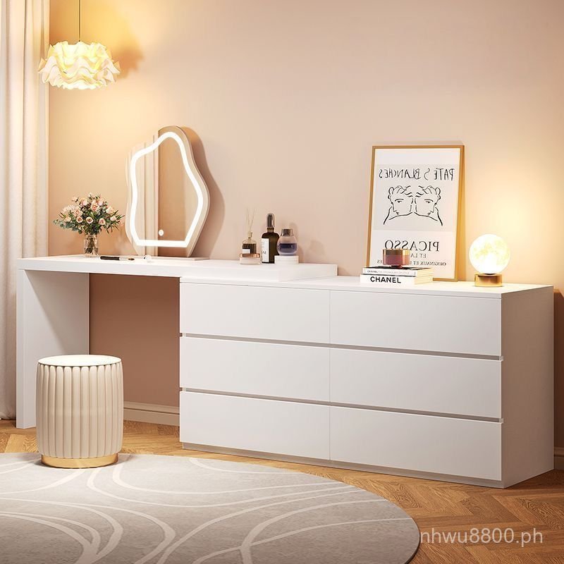 Dressing table corner integrated desk new model2025Bedroom Desk Makeup ...