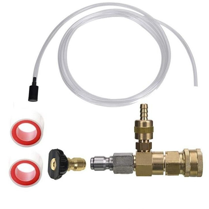 Adjustable Chemical Injector Kit,Soap Chemical Injector for Pressure ...
