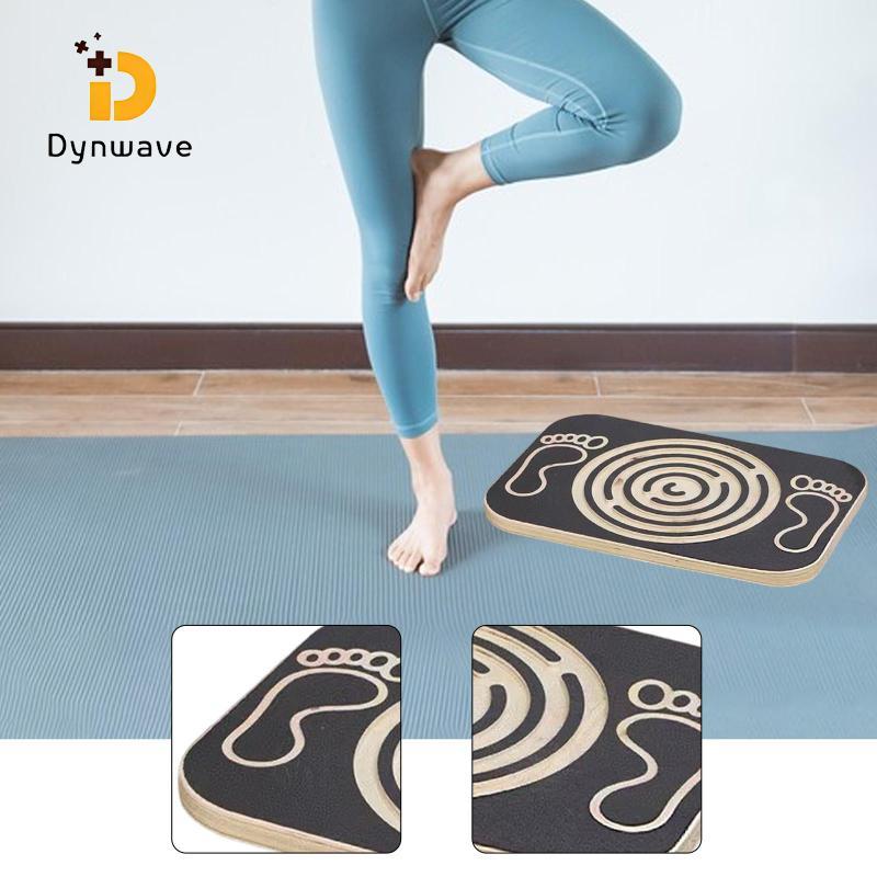 Dynwave Labyrinth Wooden Balance Board Maze Balancer Trickboard Wobble ...