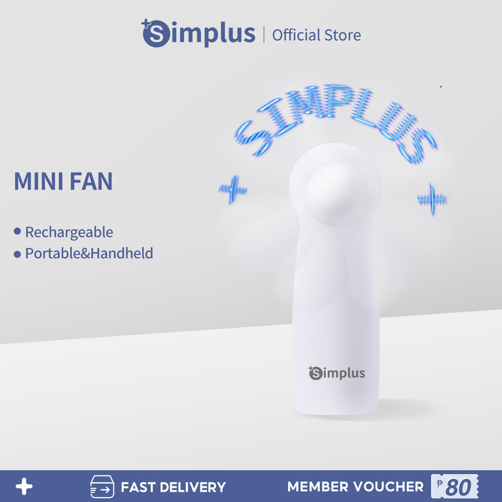 Simplus USB Mini Portable Fan Hand-held Fan ZENP010 | Shopee Philippines
