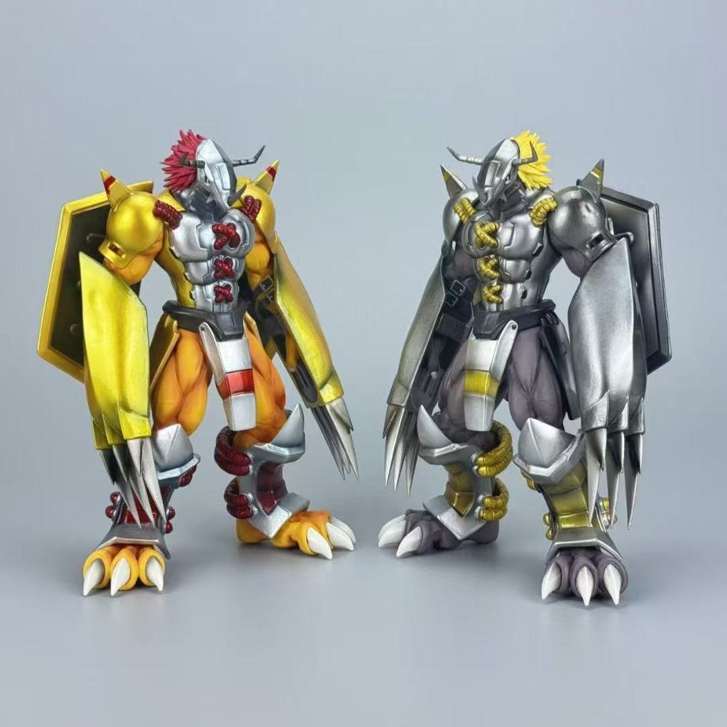 Digimon GK Steel Combat Mechanical Dark Alloy Claw Tyrannosaurus Statue ...